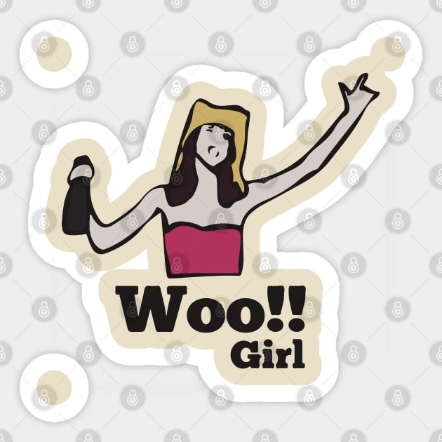 Woo Sticker by GramophoneCafe